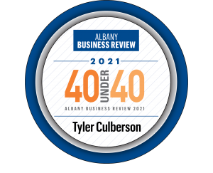 ACBJ Albany Business Review 40 Under 40 logo