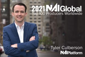 2021 NAI Global Top Producer Tyler Culberson