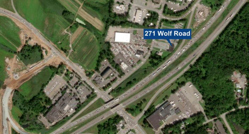 5.2-acre parcel at 271 Wolf Road.